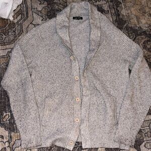 EXPRESS Light Gray Men’s  Cardigan